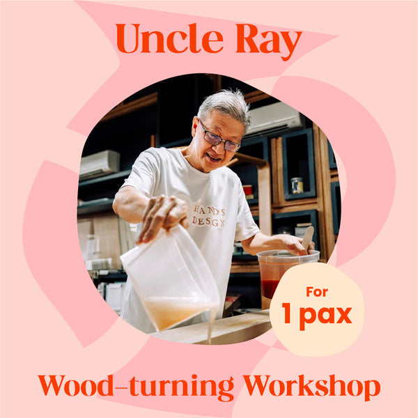 Personalized Wood and Resin Artistry Workshop for 1 pax