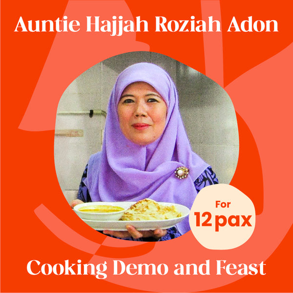 Cooking Demo and Feast with Auntie Indah for 12 pax
