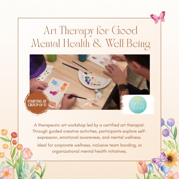 Art Therapy for Good Mental Health & Well-Being