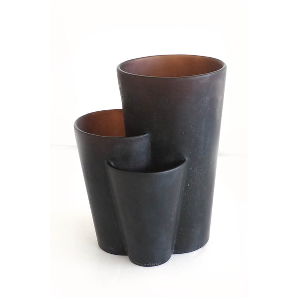 Vases 3 Lobes Brun by Christophe Pillet (17/125)