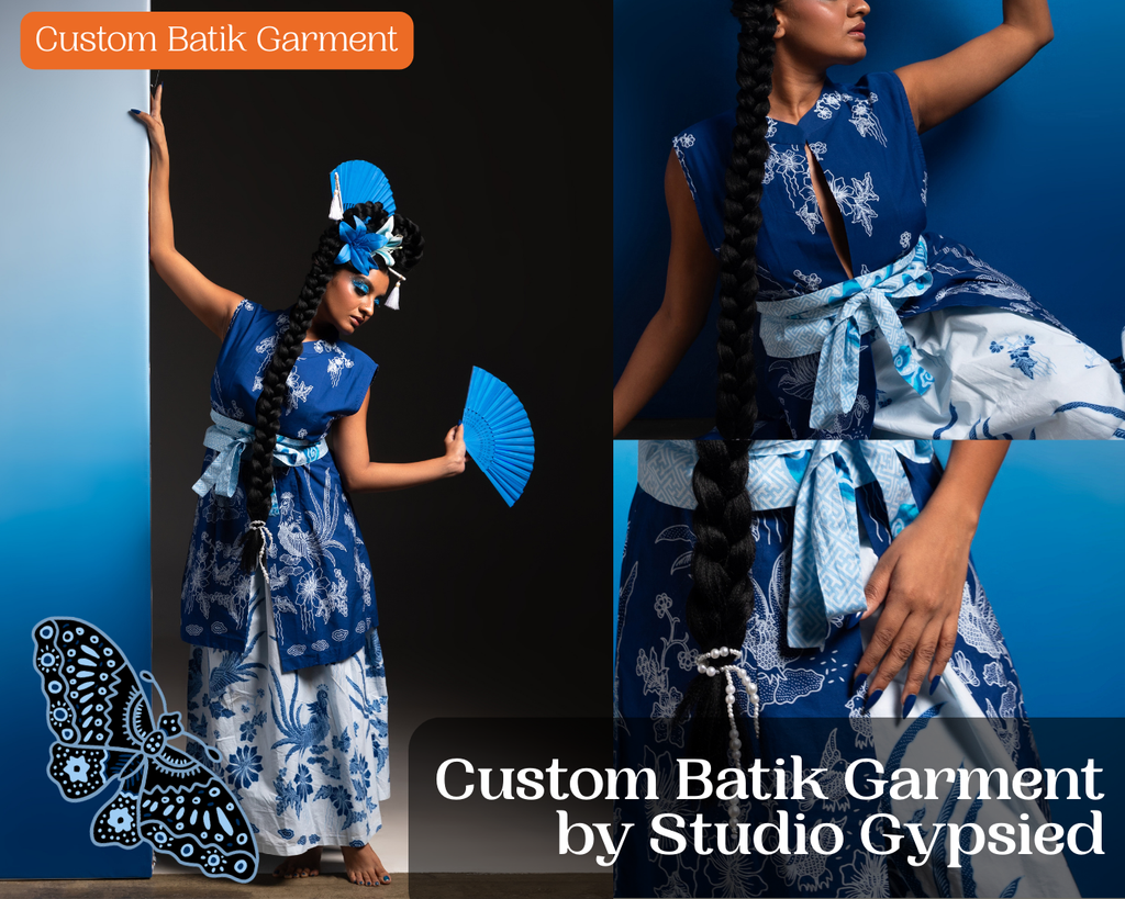 Custom Batik Garment with Studio Gypsied