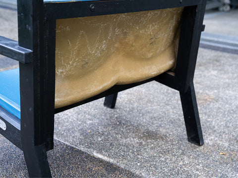 2-seater train seat