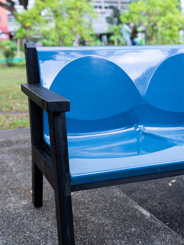 2-seater train seat