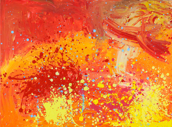 The Splendour of Radiance (Acrylic on Canvas) — Genine Tham