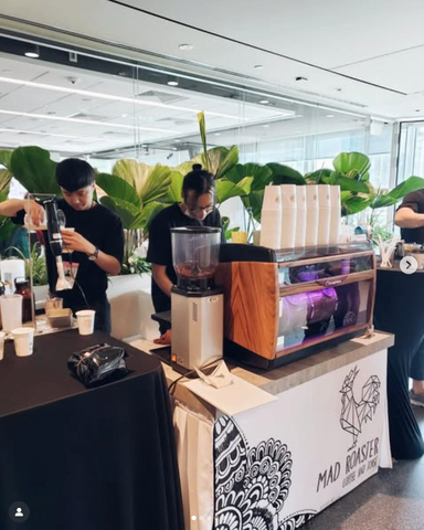 Live Coffee Cart Service for Your Event (2hrs)