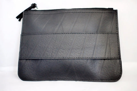 Blue Stripes Trinity Clutch