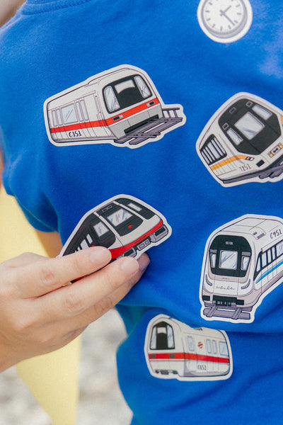 MR TRAINS Sticker Collection (Set of 2)