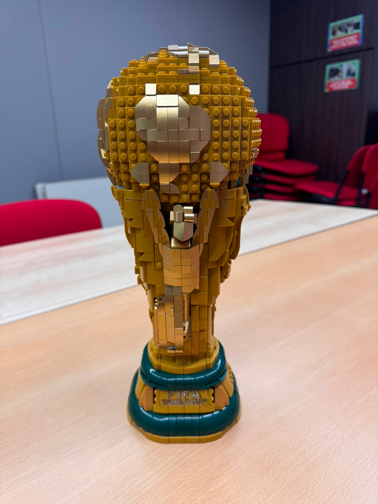 Build for Good LEGO FIFA World Cup Trophy charity auction image