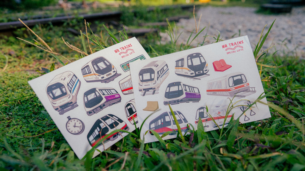 MR TRAINS Sticker Collection (Set of 2)
