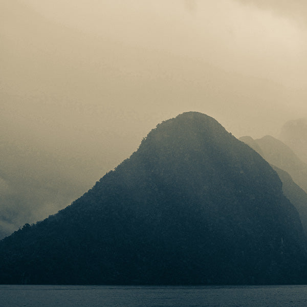 Milford Sound Framed Black & White Photography Print by Christopher Wilson