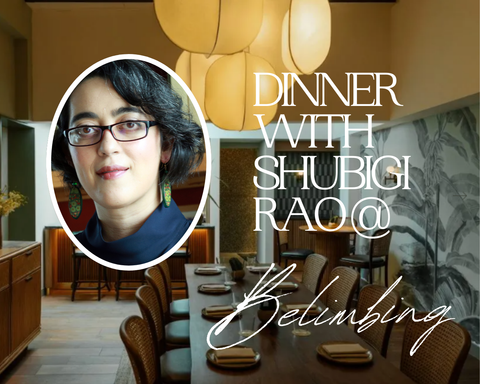 Dinner with Shubigi Rao @ Belimbing