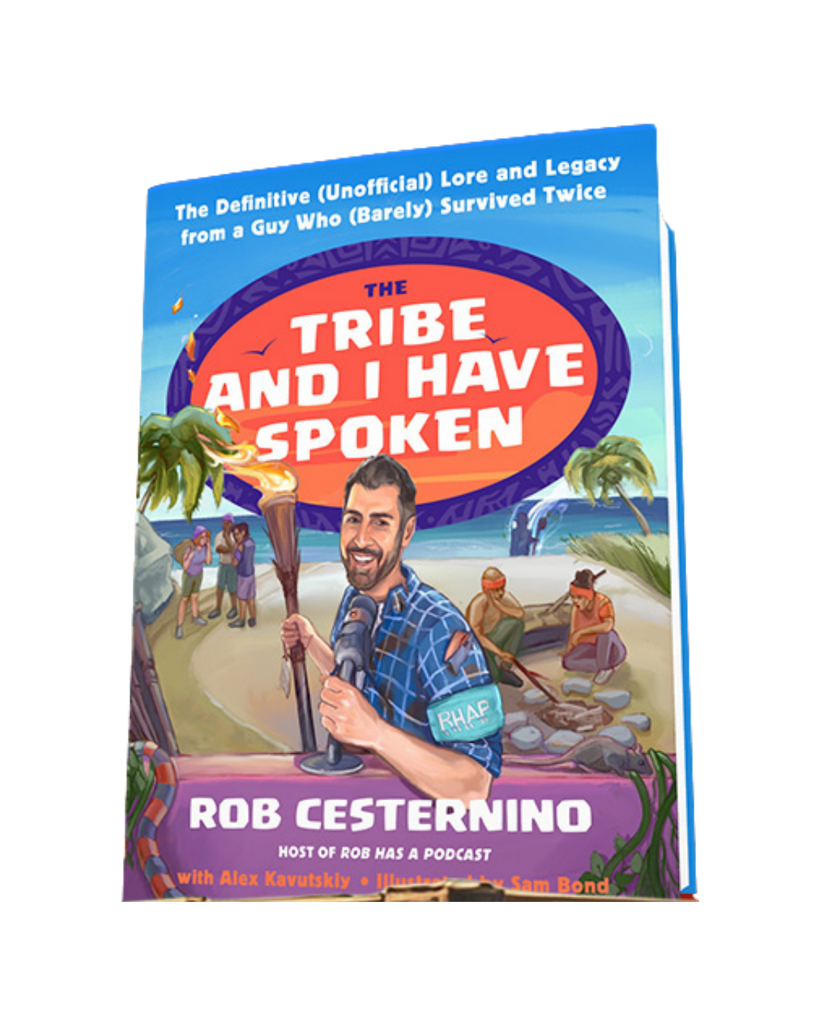 Rob Cesternino's The Tribe and I Have Spoken Hardcover Book