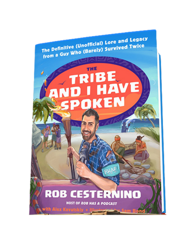 Rob Cesternino's The Tribe and I Have Spoken Hardcover Book